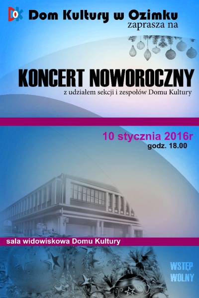 koncert noworoczny